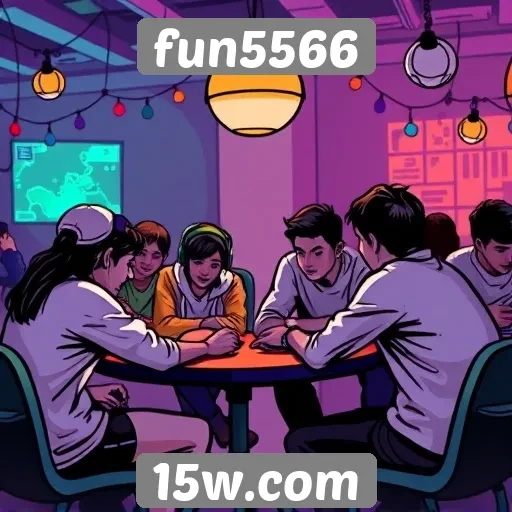 Interação da Comunidade no Fun5566 Através de Fóruns